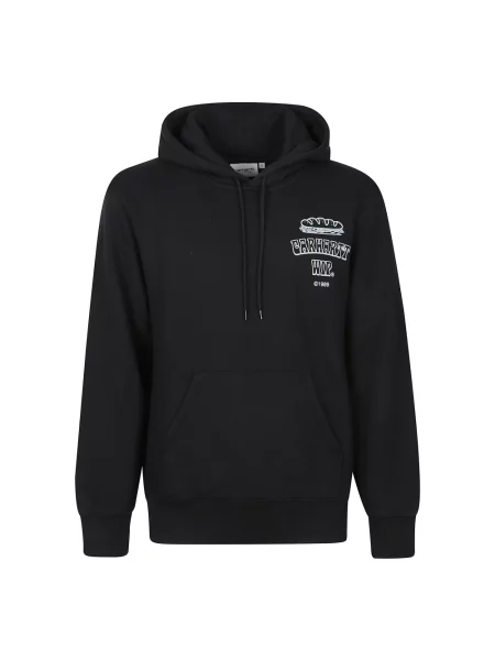 Bluza z kapturem Carhartt Wip z kapturem czarna
