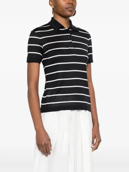 Polo Max Mara cu dungi albastru
