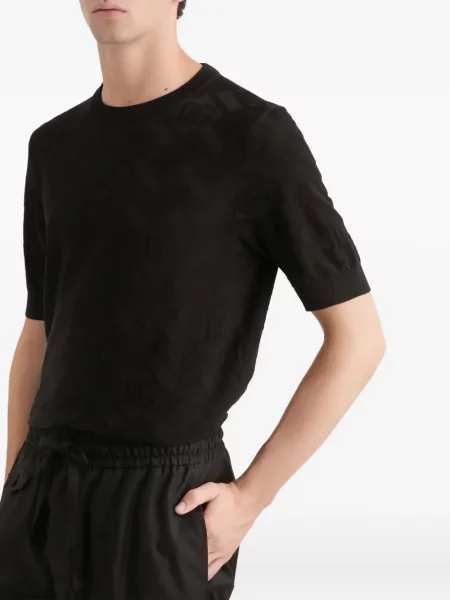 Tricou Dolce & Gabbana scurt negru