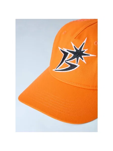 Czapka z daszkiem Bott z siateczką z logo pomarańczowa