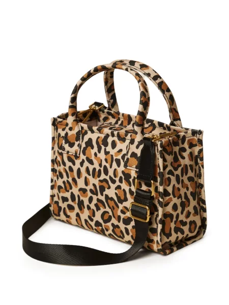 Geantă Twinset cu imagine cu model leopard
