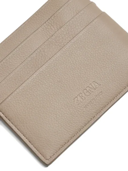 Portofel Zegna din piele cu autograf