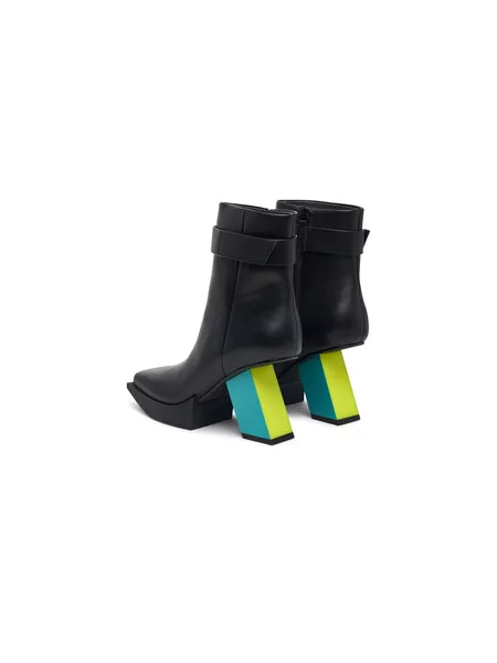 Čizme United Nude Construct Bootie HI crna