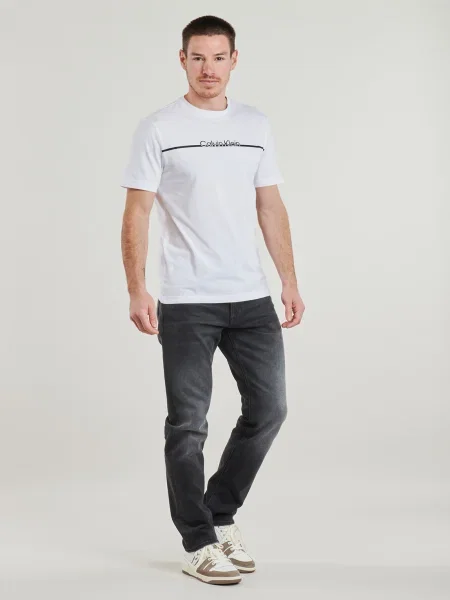 Tricou Calvin Klein Jeans alb