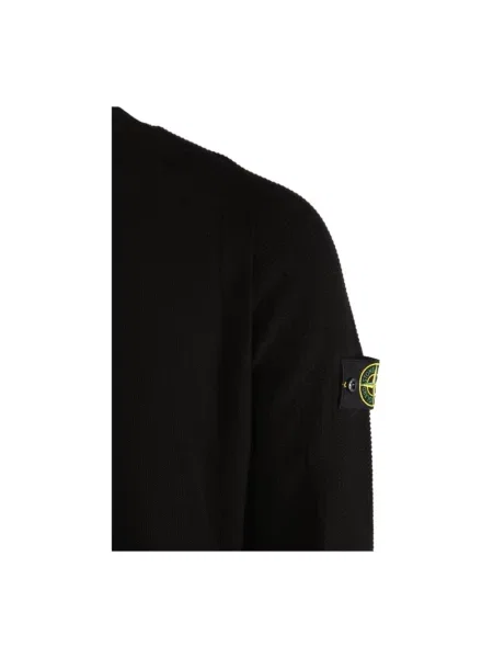 Sweter Stone Island z kamieniami czarny