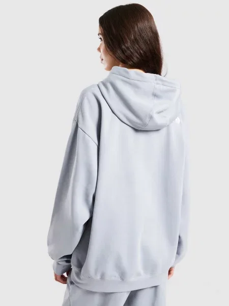 The North Face Bluza Z Kapturem Oversize Essential szara