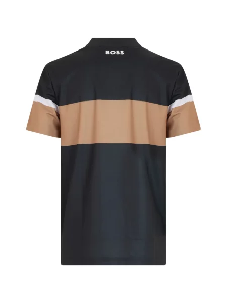 Scurt tricou polo Boss negru