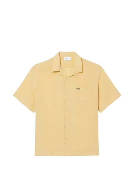 Къс риза Lacoste жълто
