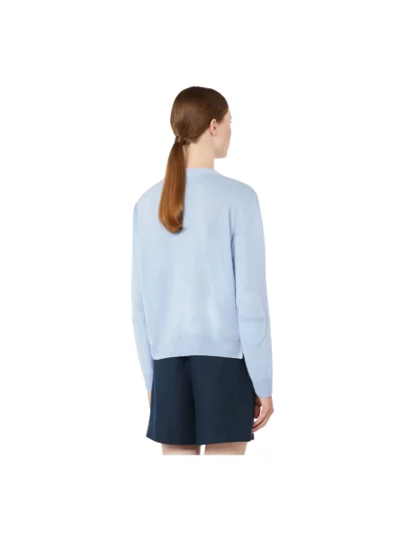 Sweter Max Mara niebieski
