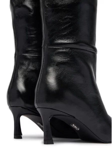 Polokozačky Steve Madden černé