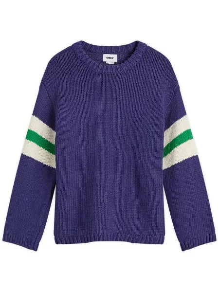 Sweter Obey granatowy