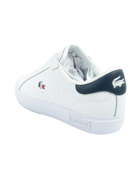 Skórzane Buty Treningowe Powercourt białe