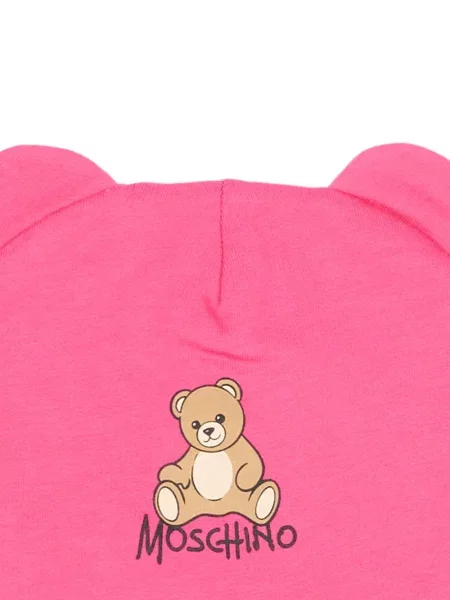 Czapka dziecięca Moschino różowa
