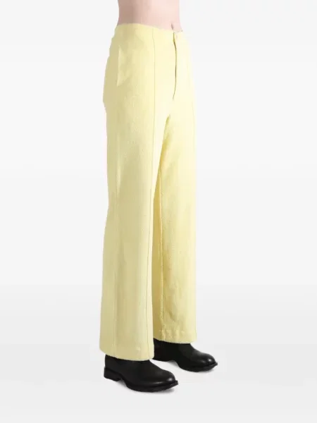 Pantaloni Auralee galben
