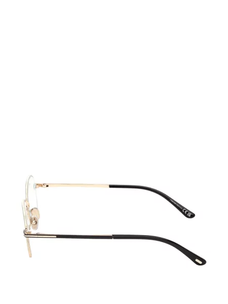 Ochelari de soare rotunzi Tom Ford Eyewear auriu