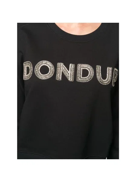 Bluza Dondup z logo czarna