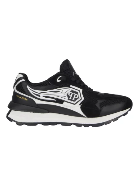Sneakersy Philipp Plein skórzane czarne