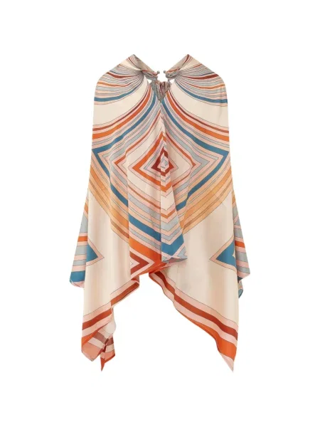 Top Kose cu imagine cu imprimeu geometric