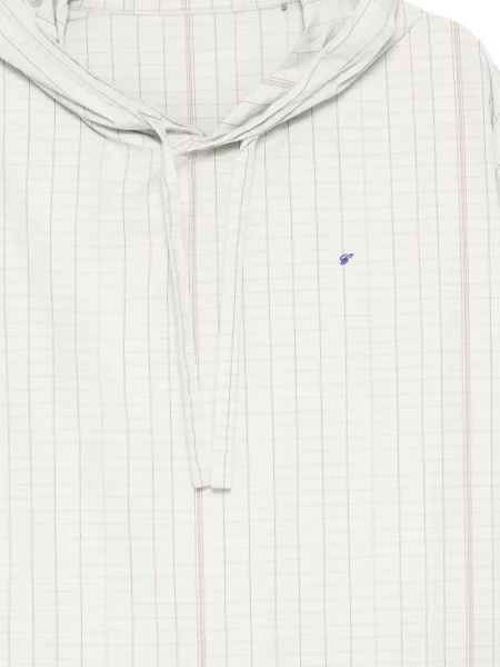 Košulja Croquis karirana s kapuljačom