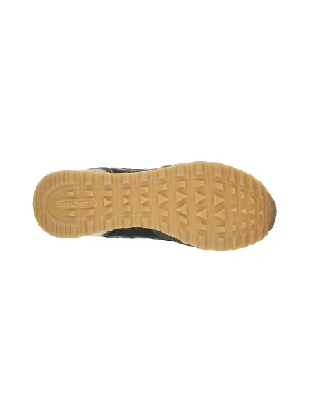 SKECHERS Rövid szárú sportcipők olíva / rózsa zöld