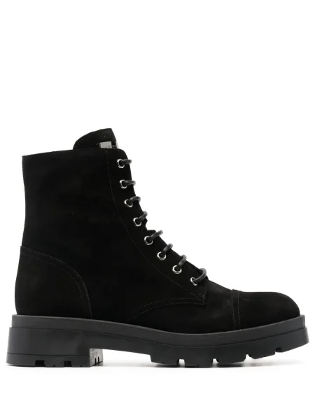 Botine Giuseppe Zanotti din piele de căprioară negru