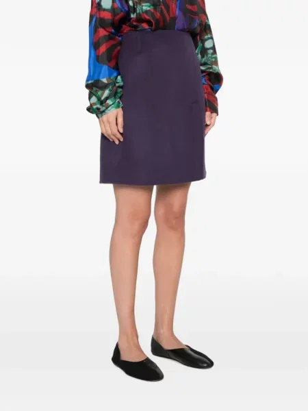 Fusta mini P.a.r.o.s.h. plic violet