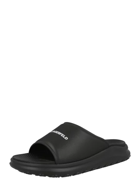 KARL LAGERFELD Papucs Skuba Fekete fehér