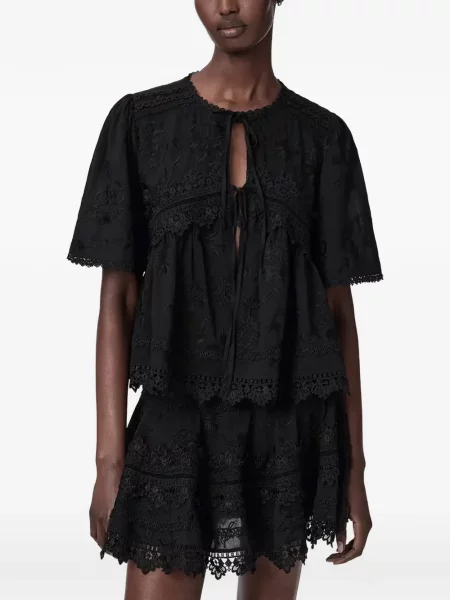 Scurt bluză Allsaints negru