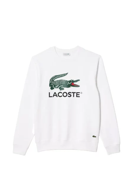 Флийс класически полар Lacoste бяло