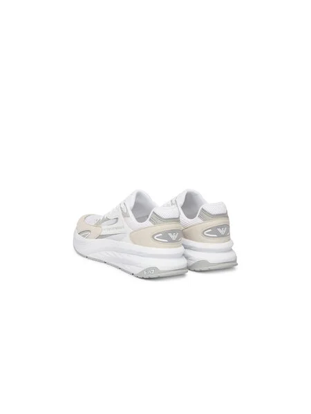 Emporio Armani Sneakersy Sivá biela