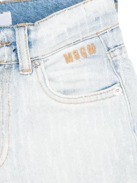 Szorty dziecięce Msgm niebieskie