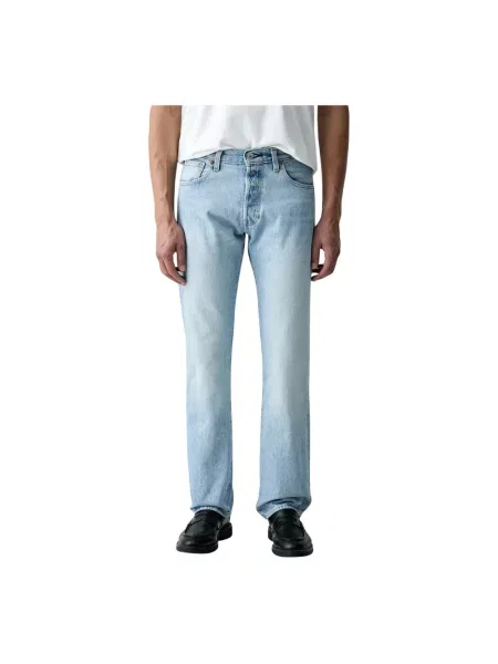 Szerokie jeansy Levi's 501 niebieskie