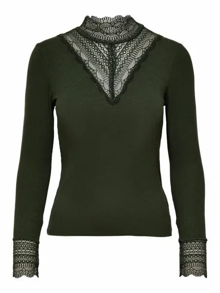 ONLY Tricou ONLTilde închis verde