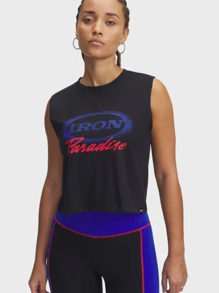 Спортивный топ Under Armour черный