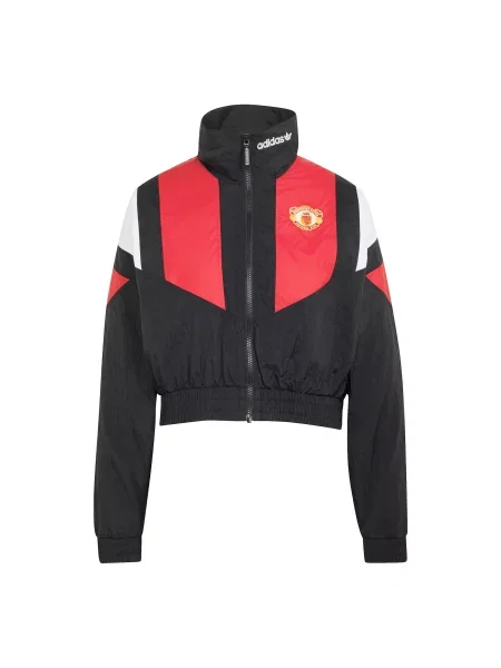 ADIDAS PERFORMANCE Geacă sport MUFC EQT roșu / negru alb