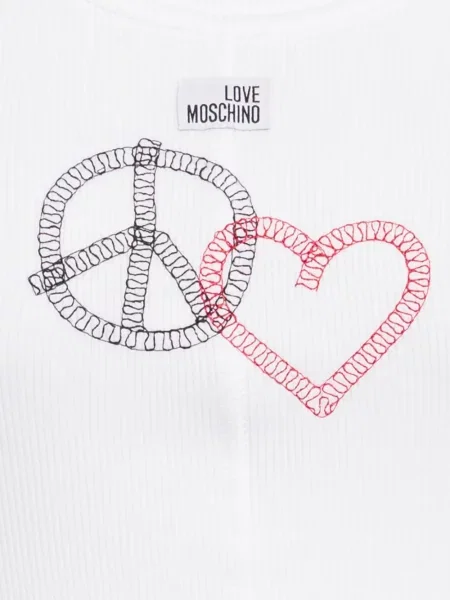Rochie Love Moschino alb