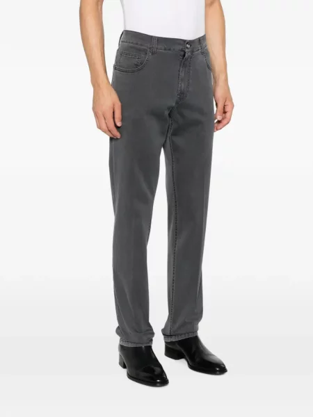 Pantaloni Stefano Ricci cu autograf gri