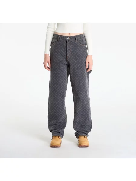 Kalhoty Daily Paper Monogram Workwear Amba Jeans Grey L šedé