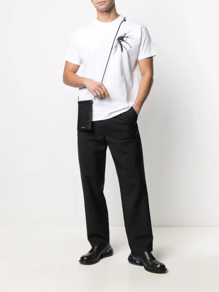 Tricou Random Identities cu imagine alb