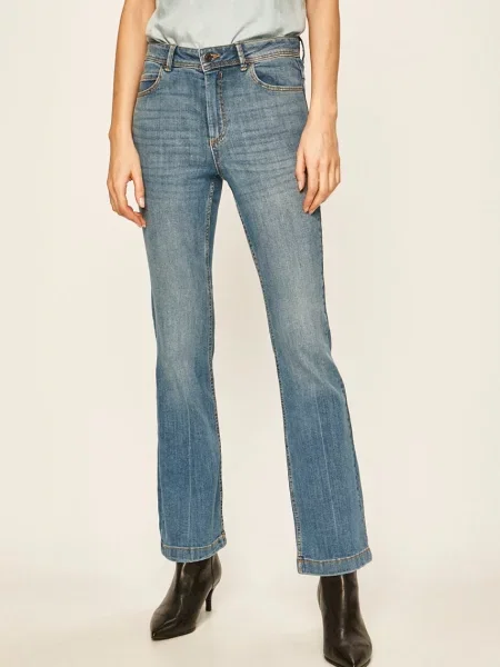 Jacqueline de Yong Дънки Flared синьо