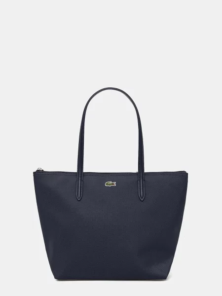 Shopperka Lacoste niebieska