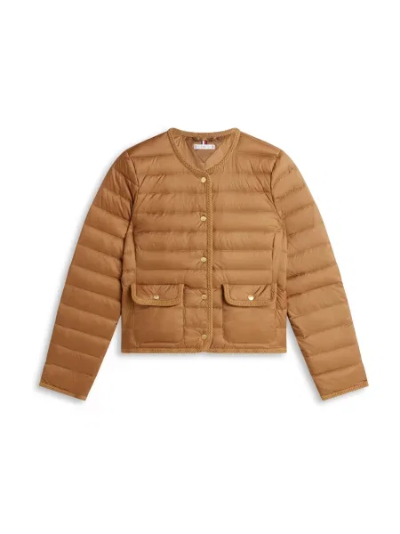 TOMMY HILFIGER Prehodna jakna karamel