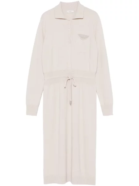 Rochie midi Peserico tricotate până la genunchi de costum