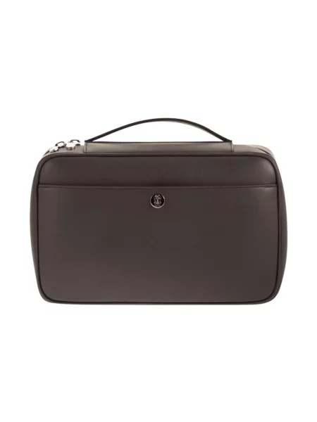 Torba Brunello Cucinelli skórzana brązowa