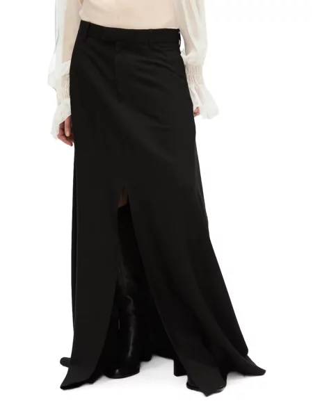 Fusta maxi Ann Demeulemeester negru