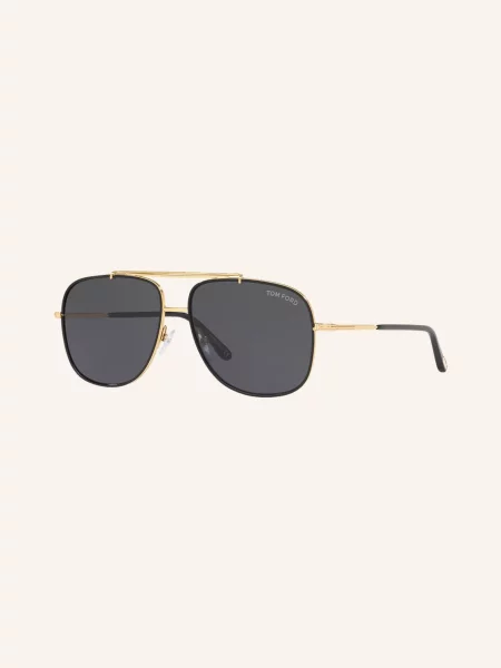 Tom Ford Okulary Przeciwsłoneczne Benton gold srebrne