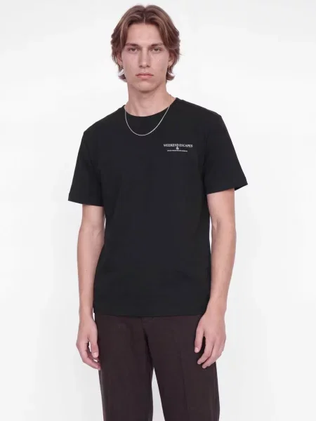 JACK & JONES Tricou JORFREDERIKSBERG roșu deschis / negru alb