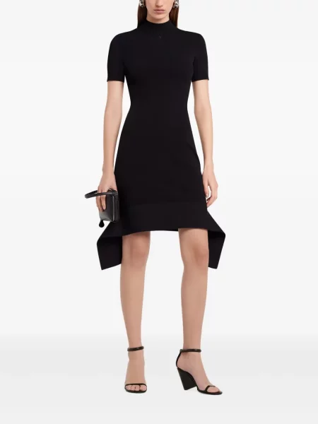 Rochie mini Courreges de costum negru