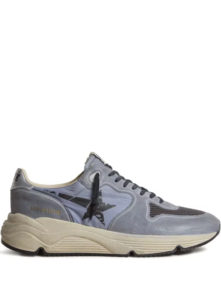 Kožne trčanje tenisice Golden Goose Running Sole plava