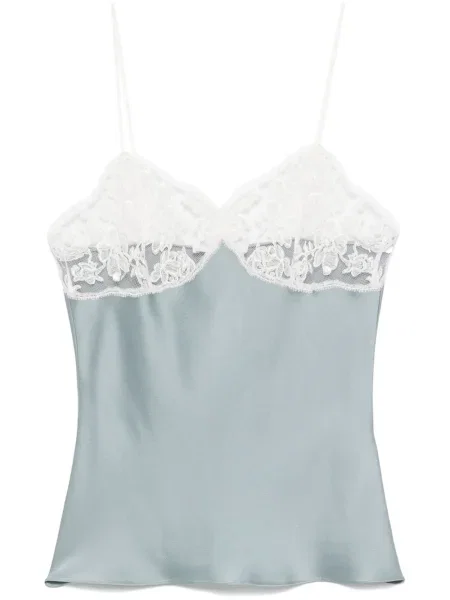 Chiloți Chloé din satin albastru